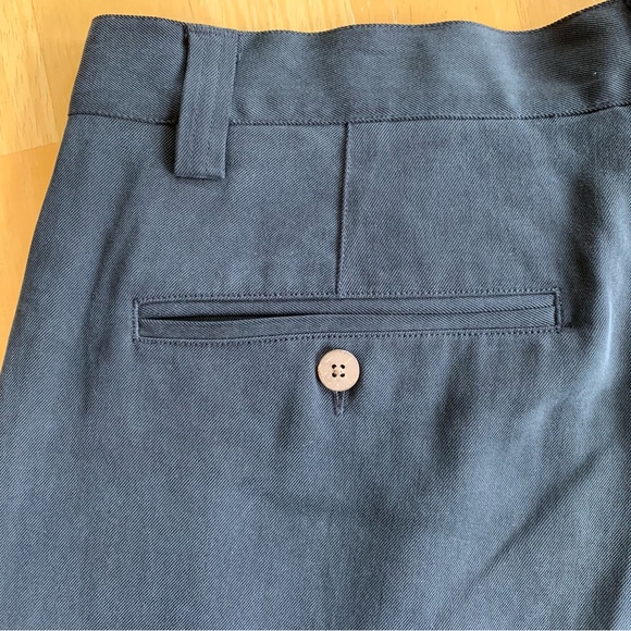 Tommy Bahama Black Silk Dress Shorts Size 36 - Picture 5 of 5